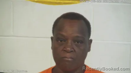 Mugshot of Yolanda Nicole Johnson booked in Marion County, Mississippi on June 22, 2026