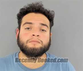 Mugshot of Mario Alejandro Meza booked in Neshoba County, Mississippi on August 27, 2026