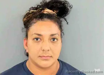 Mugshot of Yesica Carolina Gomez Sorto booked in Neshoba County, Mississippi on July 25, 2026