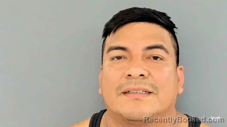 Mugshot of Flavio Ivan Poblano-Garcia booked in Neshoba County, Mississippi on October 4, 2026