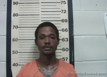 Mugshot of TONY VINCENT JR HARRIS booked in Oktibbeha County, Mississippi on April 3, 2026