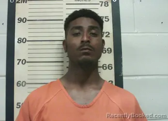 Mugshot of JEKENZIE KEMMYON WILLIAMS booked in Oktibbeha County, Mississippi on May 2, 2026