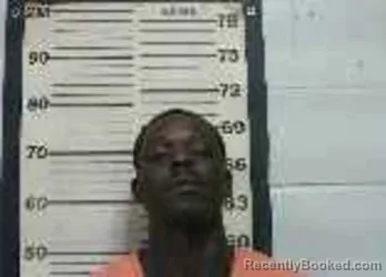 Mugshot of Jacory Abadural Douglas booked in Oktibbeha County, Mississippi on August 8, 2026