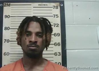 Mugshot of TYRESE TYSHON HOUSTON booked in Oktibbeha County, Mississippi on June 29, 2026