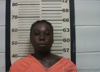 Mugshot of Taisheaner Joemekia Freeman booked in Oktibbeha County, Mississippi on August 21, 2026