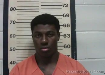 Mugshot of Jerrious Terrez Edwards booked in Oktibbeha County, Mississippi on August 20, 2026
