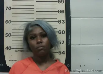 Mugshot of Jordyn Jnay Williams booked in Oktibbeha County, Mississippi on August 31, 2026