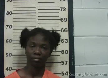 Mugshot of Vicsheria Quadaja Wofford booked in Oktibbeha County, Mississippi on August 31, 2026
