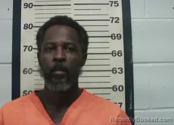 Mugshot of Omarcus Lucious booked in Oktibbeha County, Mississippi on July 27, 2026