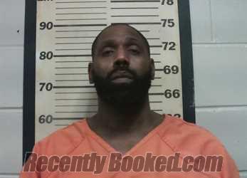 Mugshot of Jerikos Sentrell Landrum booked in Oktibbeha County, Mississippi on August 22, 2026