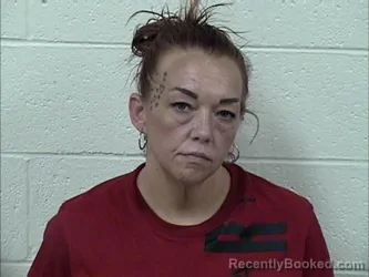 Mugshot of KRYSTLE LYNN JOHNSON booked in Panola County, Mississippi on April 17, 2026