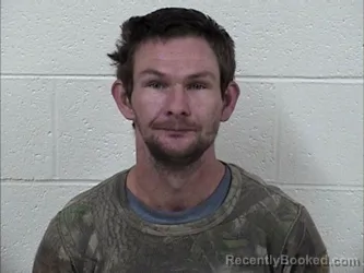Mugshot of Justin David Holloway booked in Panola County, Mississippi on October 21, 2026