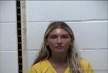 Mugshot of BELLA GRACE REEVES booked in Pearl River County, Mississippi on April 16, 2026