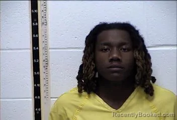 Mugshot of KAEDON JAMIR-AMOR ANDERSON booked in Pearl River County, Mississippi on April 21, 2026