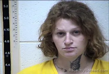Mugshot of BRITTANY MICHELLE GLOVER booked in Pearl River County, Mississippi on June 8, 2026