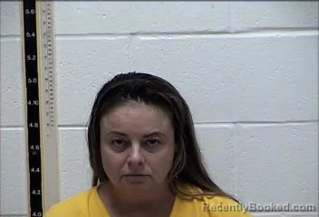 Mugshot of REBECCA BULTER GENOVESE booked in Pearl River County, Mississippi on June 26, 2026
