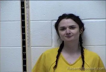 Mugshot of Allenagh Claire Lumsden booked in Pearl River County, Mississippi on July 29, 2026