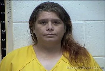 Mugshot of Sarah Marie Alison booked in Pearl River County, Mississippi on July 31, 2026