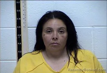 Mugshot of Erica Lynn Vegas booked in Pearl River County, Mississippi on July 31, 2026