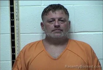 Mugshot of Daniel Douglas Evans booked in Pearl River County, Mississippi on August 9, 2026