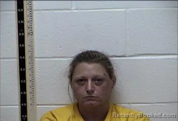 Mugshot of Elizabeth Renee Saxon booked in Pearl River County, Mississippi on August 9, 2026