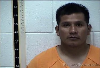 Mugshot of Heber Perez Mata booked in Pearl River County, Mississippi on August 12, 2026