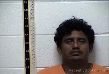 Mugshot of Alex Martinez booked in Pearl River County, Mississippi on August 15, 2026