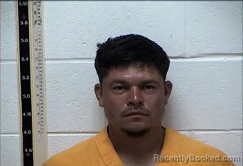Mugshot of Edwin Villanueva booked in Pearl River County, Mississippi on August 15, 2026