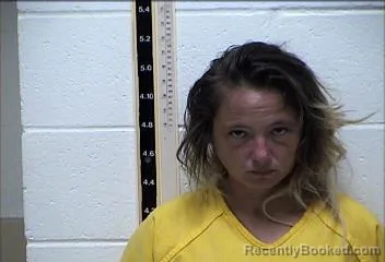 Mugshot of Kelly Nicole Miller booked in Pearl River County, Mississippi on August 16, 2026