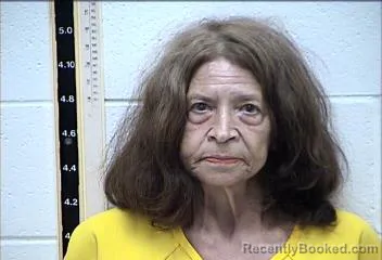 Mugshot of Nancy Marilyn Busby booked in Pearl River County, Mississippi on August 18, 2026