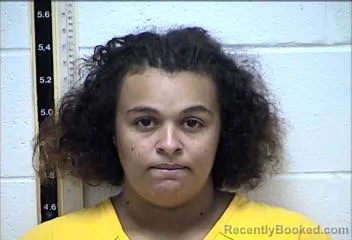 Mugshot of B'anca Cinora Hart booked in Pearl River County, Mississippi on August 18, 2026