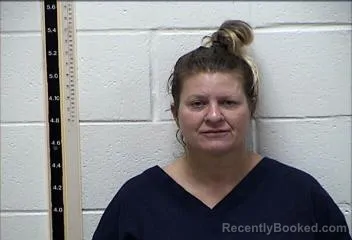 Mugshot of Heather Wright-Beard booked in Pearl River County, Mississippi on October 7, 2026