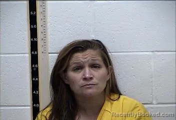 Mugshot of Amber Lynn Acor booked in Pearl River County, Mississippi on October 9, 2026