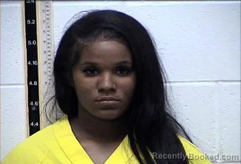 Mugshot of Mariah Lashae Pugh booked in Pearl River County, Mississippi on October 14, 2026