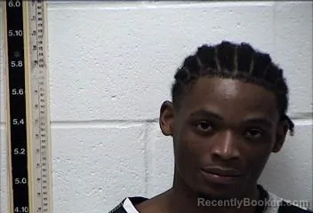 Mugshot of Keston Vaughns booked in Pearl River County, Mississippi on October 15, 2026
