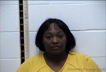 Mugshot of Monica Camelia Reese booked in Pearl River County, Mississippi on October 15, 2026