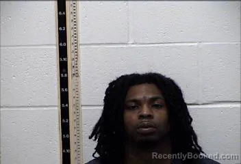 Mugshot of Devion Davis booked in Pearl River County, Mississippi on October 16, 2026
