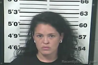 Mugshot of BRITTANY RHAE INSCOE booked in Perry County, Mississippi on July 31, 2026