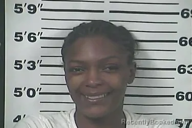 Mugshot of DEJA MONE' JONES booked in Perry County, Mississippi on July 8, 2026
