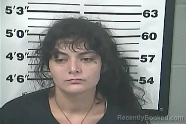 Mugshot of Danielle Nicole Wiley booked in Perry County, Mississippi on September 28, 2026