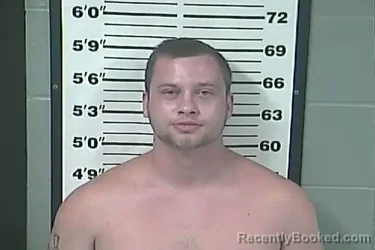 Mugshot of Landon Trey Chambliss booked in Perry County, Mississippi on August 21, 2026