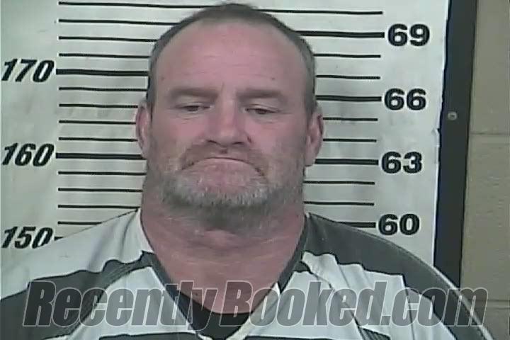 Booking photo from Perry County, Mississippi