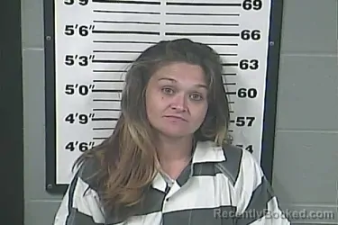 Mugshot of TORI BROOKE ALETA booked in Perry County, Mississippi on July 21, 2026