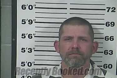Booking photo from Perry County, Mississippi