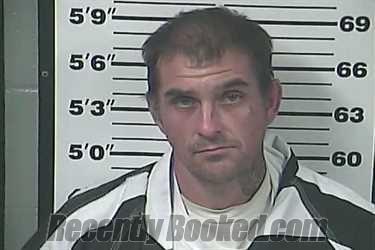 Booking photo from Perry County, Mississippi