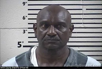 Mugshot of James Anthony Barnes booked in Smith County, Mississippi on September 9, 2026