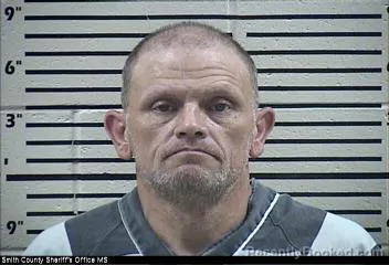Mugshot of Chad Lee Phipps booked in Smith County, Mississippi on September 11, 2026