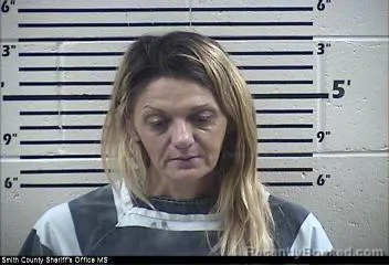 Mugshot of Cherie Angel Hollis booked in Smith County, Mississippi on September 14, 2026