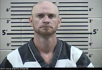 Mugshot of Johnathan Thomas Hughes booked in Smith County, Mississippi on September 16, 2026