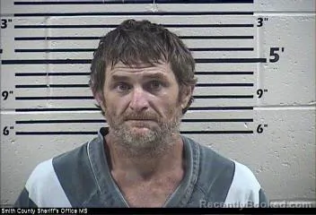 Mugshot of Joseph Tate Strickland booked in Smith County, Mississippi on September 22, 2026